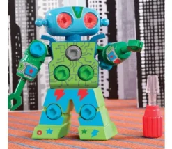 Tout Pour le Jeu Robot à visser 20 cm avec tournevis - design and drill robot STEM