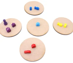 Tout Pour le Jeu Rond en bois de 10 cm plat CP