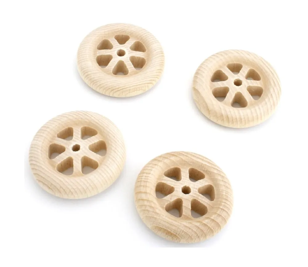 Tout Pour le Jeu Roue à rayon en bois de 7 cm wagon