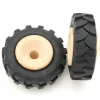 Tout Pour le Jeu Roue tracteur de 6 cm avec pneu caoutchouc