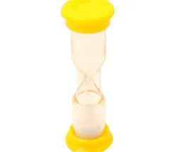 Tout Pour le Jeu Sablier de jeu 15 secondes - JAUNE - 7.5 cm PM