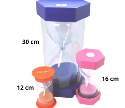 Tout Pour le Jeu Sablier géant 4 minutes - ROSE - 12 cm GM