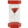 Tout Pour le Jeu Sablier ultra lisible de 5 minutes - ROUGE - 30 cm GEANT