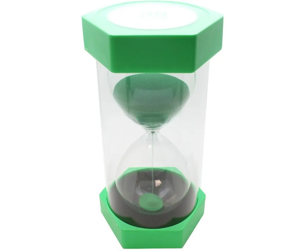 Tout Pour le Jeu Sablier ultra lisible de 30 minutes - VERT - 30 cm GEANT