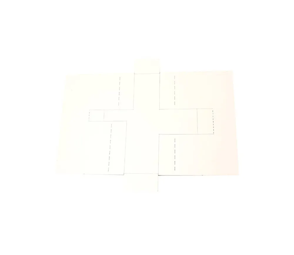 Tout Pour le Jeu Sabot cale carton blanc intérieur pour boite R1
