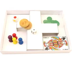 Tout Pour le Jeu Sabot cale carton blanc intérieur pour boite R1