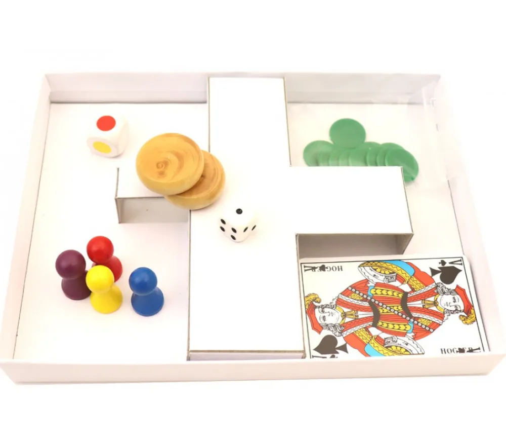 Tout Pour le Jeu Sabot cale carton blanc intérieur pour boite R1