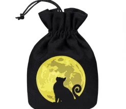 Tout Pour le Jeu Sac de rangement Chat un soir pleine lune 16.5 x 12 cm