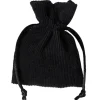 Tout Pour le Jeu Sac noir velours épais avec cordon de serrage - 10 x 12.5 cm