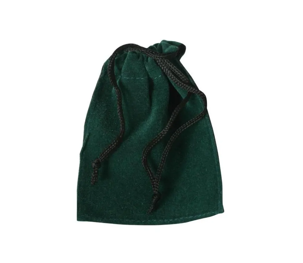 Tout Pour le Jeu Sac suédine 85 x 70 mm VERT modèle 0