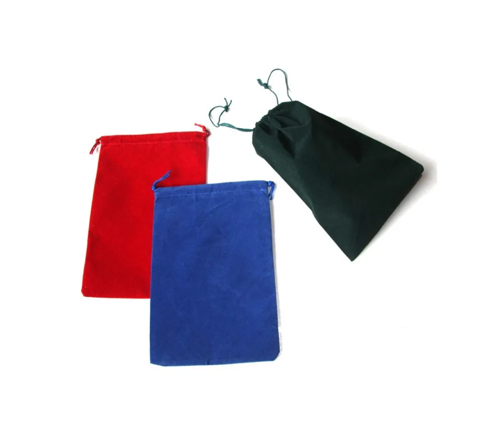 Tout Pour le Jeu Sac suedine 125 x 190 mm modèle 2 rouge