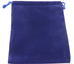 Tout Pour le Jeu Sac suedine 125 x 175 mm modèle 2 bleu