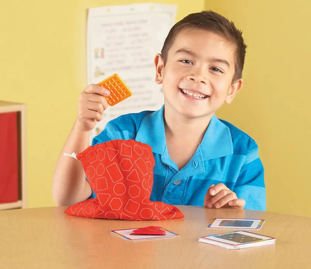 Tout Pour le Jeu Sac tactile - jeu de toucher à l'aveugle - forme et texture