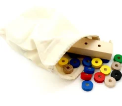 Tout Pour le Jeu Sac tissu coton pour pions de jeux 28 x 18 cm