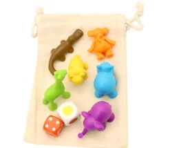 Tout Pour le Jeu Sac tissu S 14 x 10 cm - sachet 100 % coton pour pions de jeux