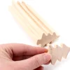 Tout Pour le Jeu Sapin en bois naturel à découper moulure 15 cm