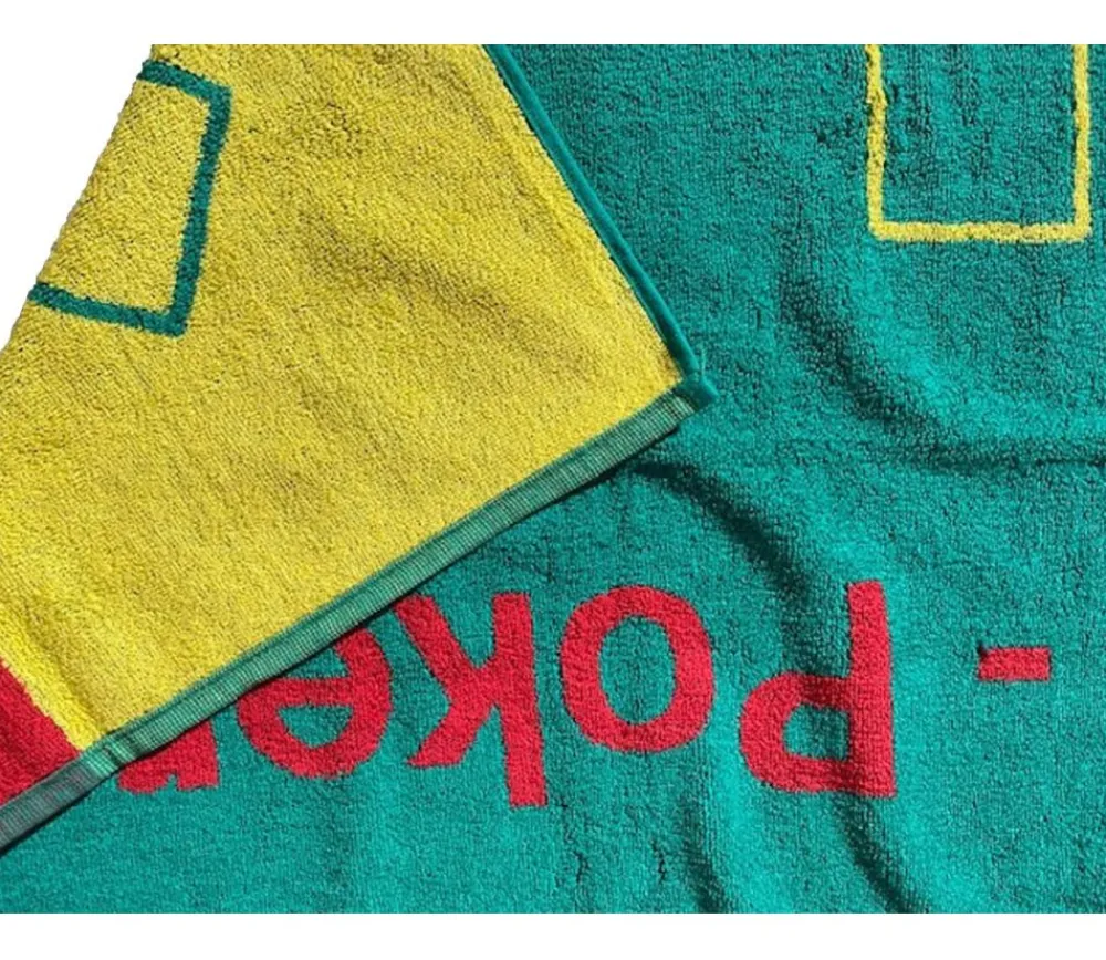 Tout Pour le Jeu Serviette de page Tapis de Poker en tissu éponge 140 x 70 cm