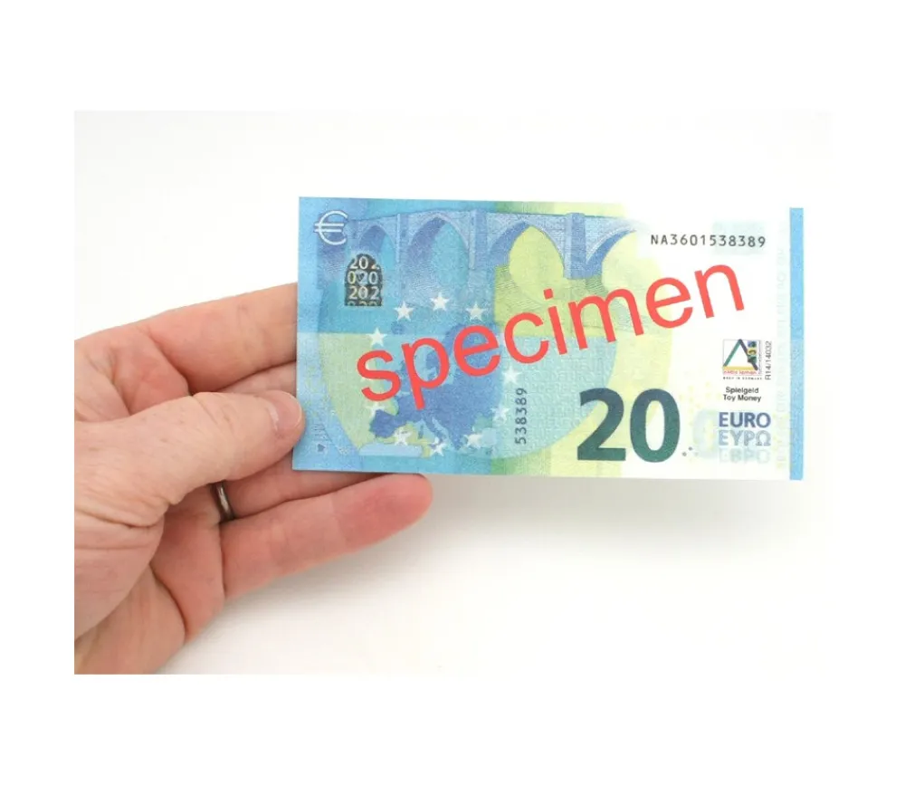 Tout Pour le Jeu Set 100 billets de 20 euros factices pour jeux
