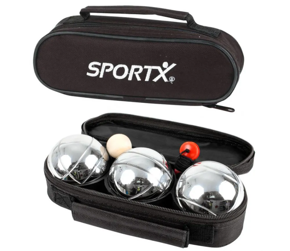 Tout Pour le Jeu Set 3 boules de pétanque avec housse de transport