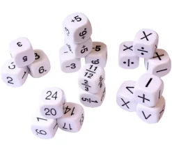 Tout Pour le Jeu Set 31 dés mathématiques pour école