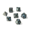 Tout Pour le Jeu Set 7 dés multi-faces noir ciel étoilé
