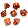 Tout Pour le Jeu Set 7 dés multi-faces SCARAB Scarlet