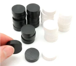 Tout Pour le Jeu Set 30 pions de backgammon 21 mm jacquet bois