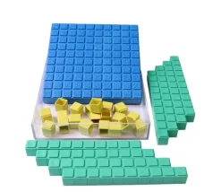 Tout Pour le Jeu Set Base 10 - plaque centaine encastrable avec dizaines et unités