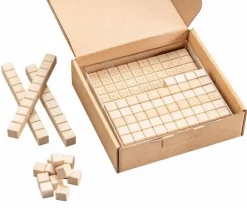 Tout Pour le Jeu Set Base 10 bois - centaine dizaines et unités - 29 pièces