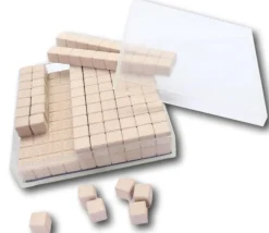Tout Pour le Jeu Set Base 10 bois - centaine dizaines et unités - 29 pièces