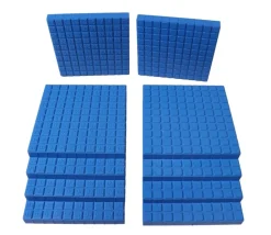 Tout Pour le Jeu Set complet Base 10 - 132 pièces encastrables centaines, dizaines et unités replastic