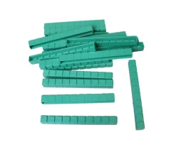 Tout Pour le Jeu Set complet Base 10 - 132 pièces encastrables centaines, dizaines et unités replastic