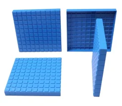 Tout Pour le Jeu Set de calcul décimal Base 10 - 121 pièces encastrables replastic