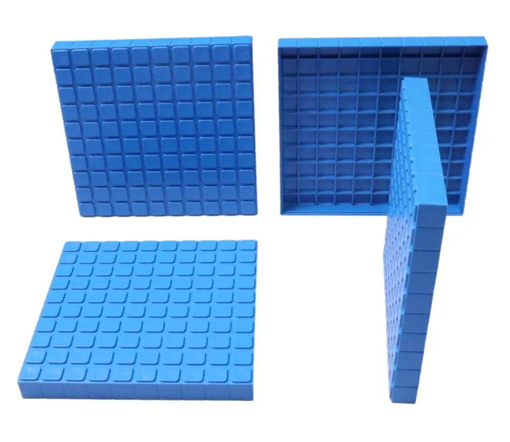 Tout Pour le Jeu Set de calcul décimal Base 10 - 121 pièces encastrables replastic