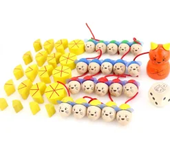Tout Pour le Jeu Set pions 1 chat, 20 souris, 20 pièces de fromage