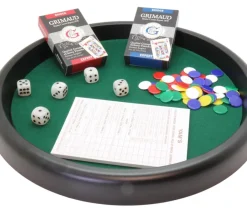 Tout Pour le Jeu Set Piste multi-jeux tradition : cartes et dés
