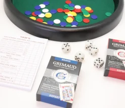 Tout Pour le Jeu Set Piste multi-jeux tradition : cartes et dés