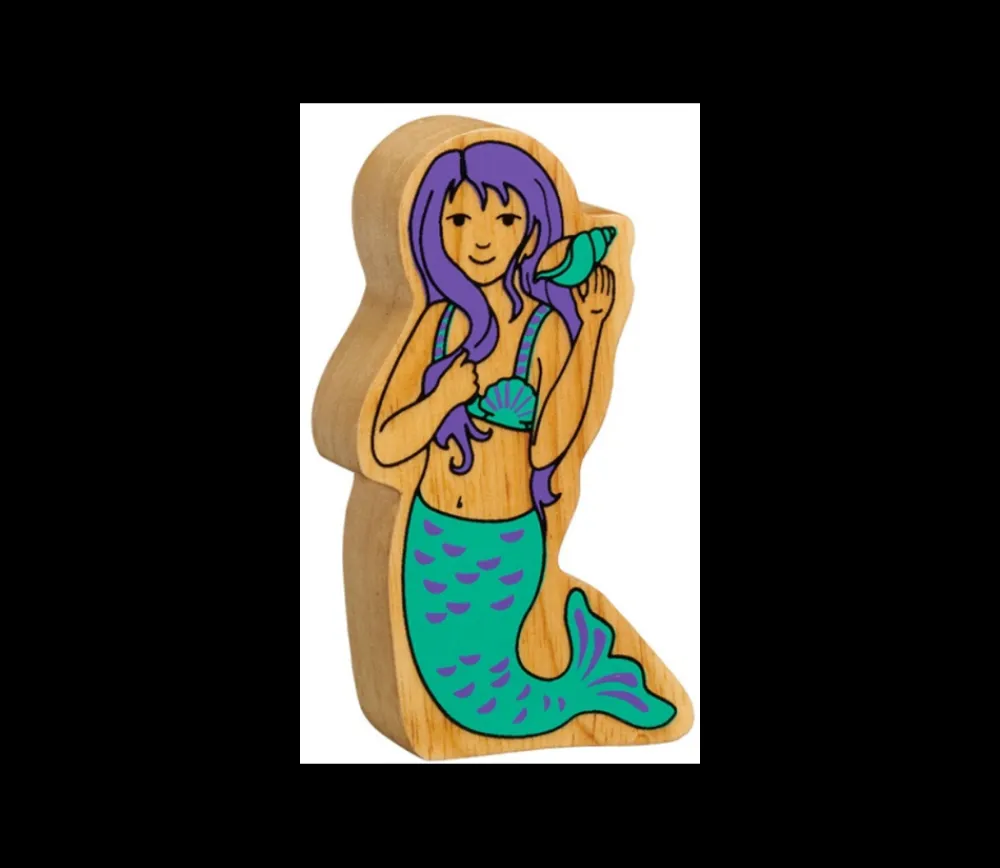 Tout Pour le Jeu Sirène en bois 103 x 60 x 25 mm personnage