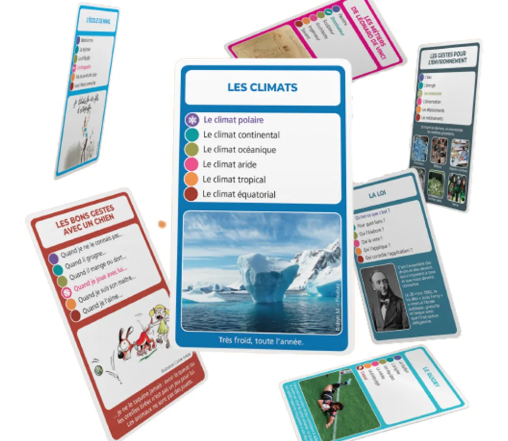 Tout Pour le Jeu SoCartes Jeu de cartes éducatif façon 7 familles