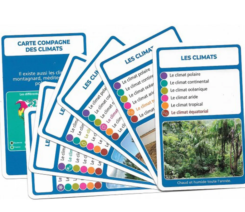 Tout Pour le Jeu SoCartes Jeu de cartes éducatif façon 7 familles