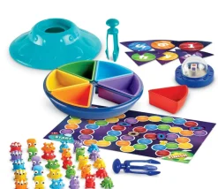 Tout Pour le Jeu Soucoupe Volante éducative - Jeu motricité fine comptage et tri