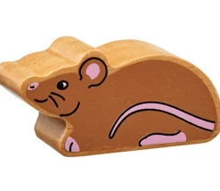 Tout Pour le Jeu Souris en bois 6.5 x 3.4 x 2.5 cm