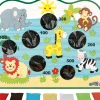 Enfant Tout Pour le Jeu Stand lancer animaux d'Afrique 42 x 35 cm