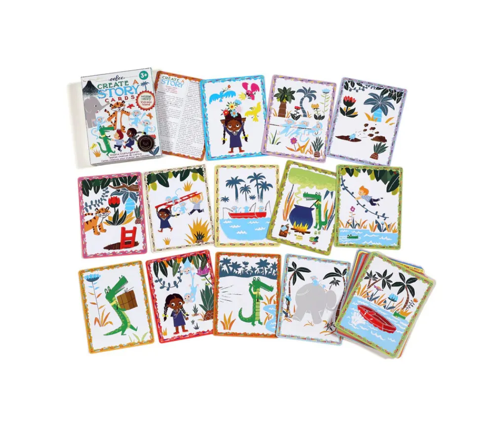 Tout Pour le Jeu Story Cards - Ile volcanique - Jeu de 36 cartes