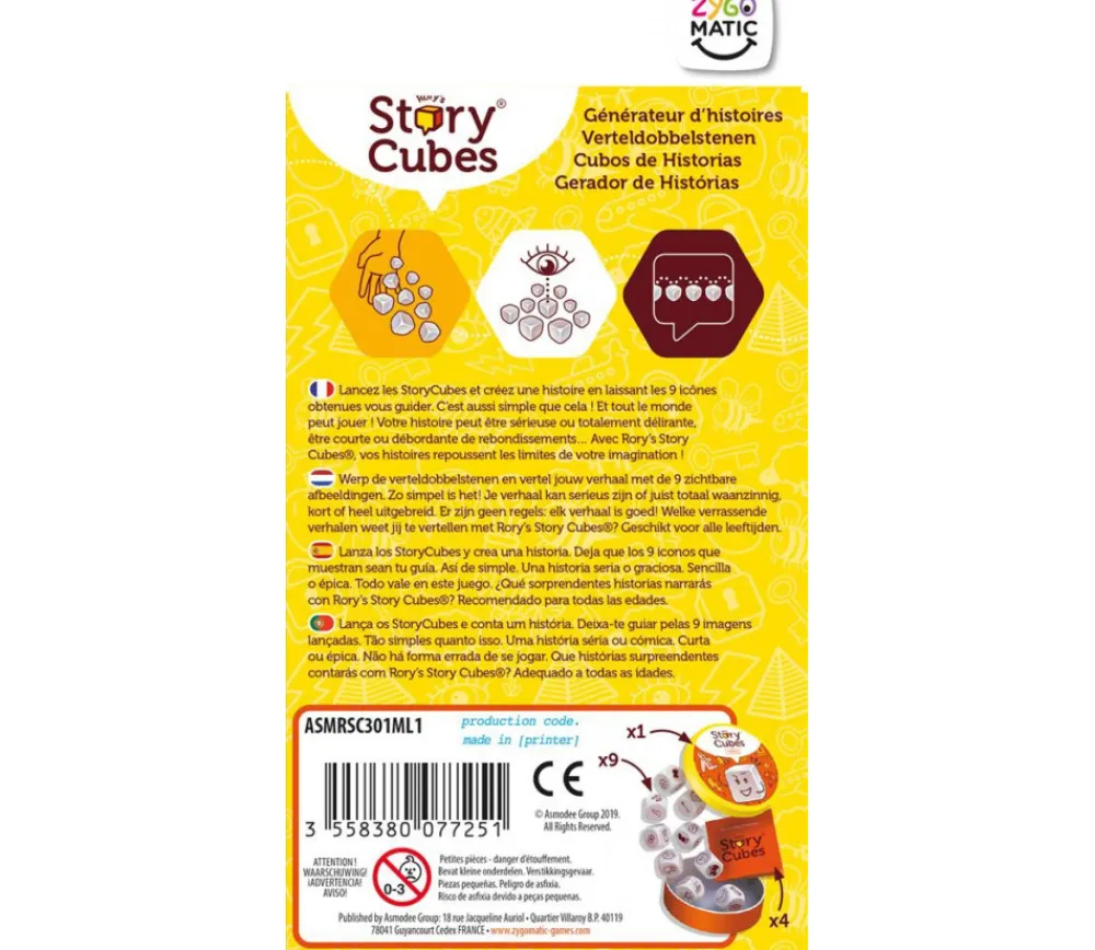 Tout Pour le Jeu Story Cubes classic - 9 Dés spéciaux pour jeux