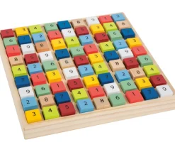 Tout Pour le Jeu Sudoku en bois carrés couleurs et chiffres