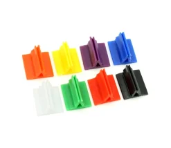 Tout Pour le Jeu Support pion blanc avec pince 17x19x10 mm - Bioplastique