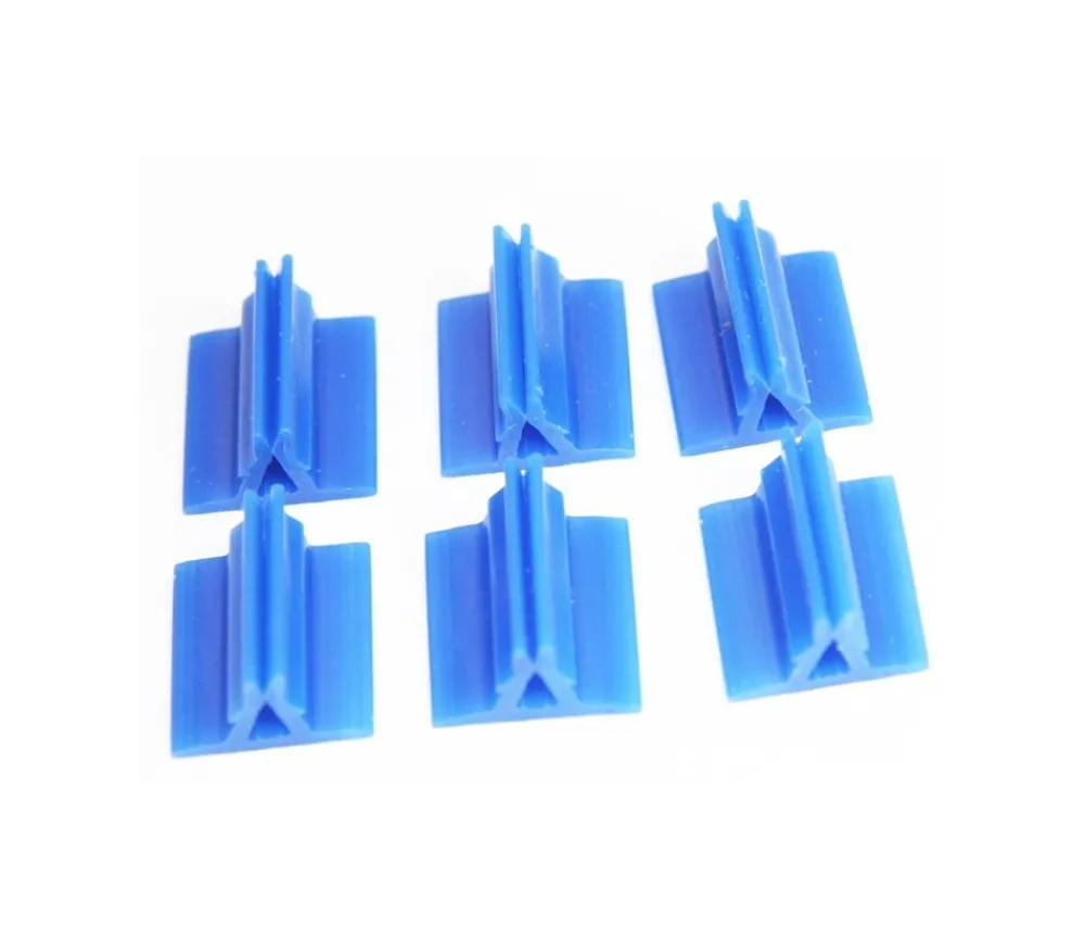 Tout Pour le Jeu Support pion Bleu avec pince 17x19x10 mm - Bioplastique