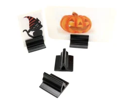 Tout Pour le Jeu Support pion noir avec pince 17x19x10 mm - Bioplastique