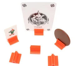 Tout Pour le Jeu Support pion orange avec pince 17x19x10 mm pour jeu - Bioplastique